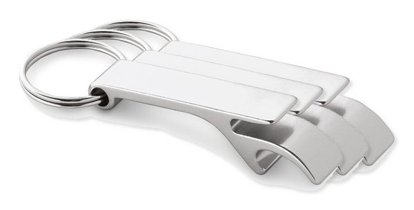 Pak van 30 Egotier 93151 - Aluminium sleutelhanger met capsule-opener