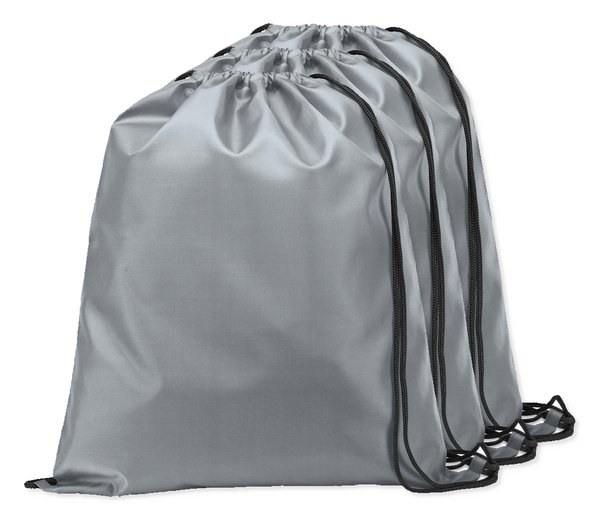 Pack of 3 Egotier 92910 - 210D drawstring backpack