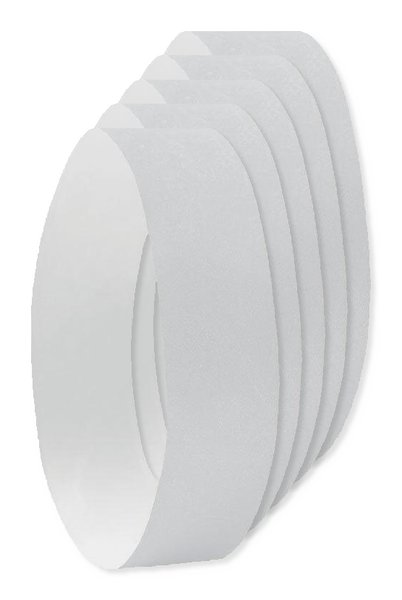 Pack of 5 GiftRetail MO8942 - Durable Tyvek Event Wristbands - Pack of 10