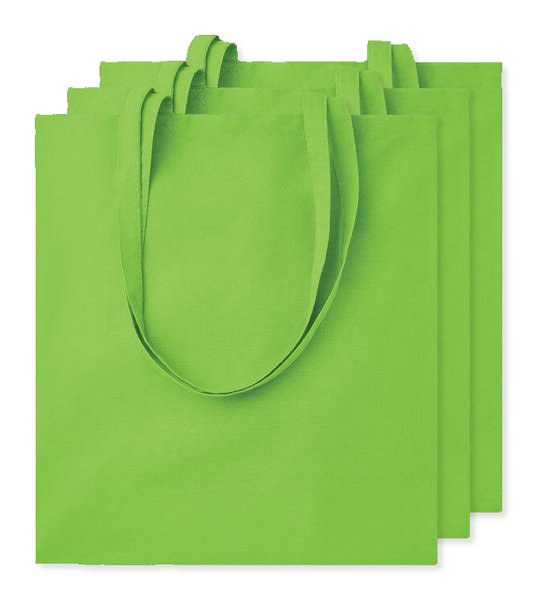 Pack of 30 GiftRetail MO9268 - COTTONEL COLOUR Eco-Friendly 140gsm Cotton Shopping Tote Bag