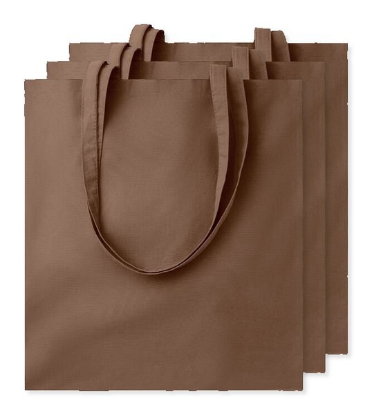 Pak van 30 GiftRetail MO9268 - COTTONEL COLOUR + Katoenen boodschappentas