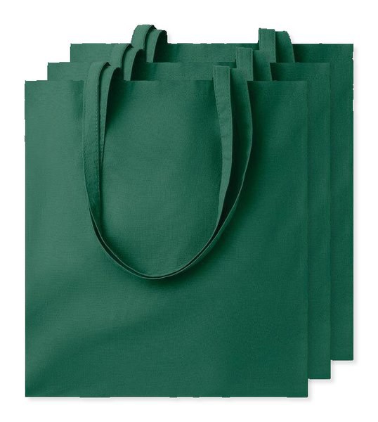 Pak van 30 GiftRetail MO9268 - COTTONEL COLOUR + Katoenen boodschappentas