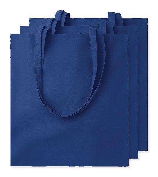 Pak van 30 GiftRetail MO9268 - COTTONEL COLOUR + Katoenen boodschappentas