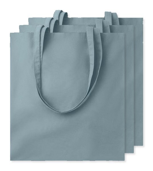 Pak van 30 GiftRetail MO9268 - COTTONEL COLOUR + Katoenen boodschappentas