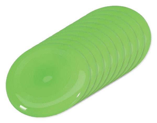 Pak van 10 GiftRetail KC1312 - SYDNEY Frisbee 23 cm