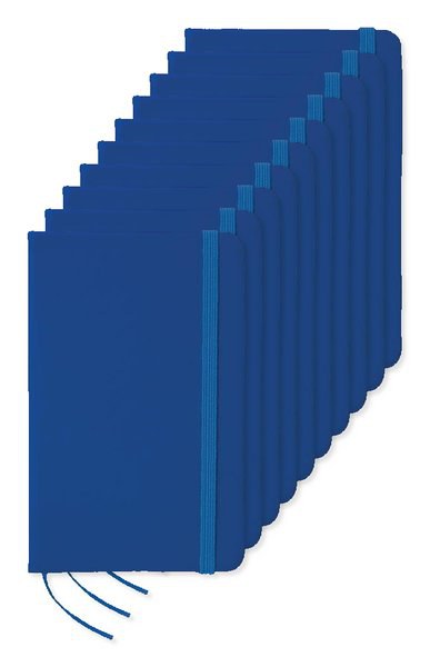 Pak van 10 GiftRetail MO1800 - NOTELUX A6 notitieboekje