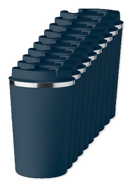 Pak van 100 GiftRetail MO6276 - BRACE Dubbelwandige drinkbeker