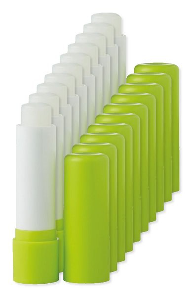 Pak van 100 GiftRetail IT2698 - GLOSS Natuurlijke Beschermende Lipbalsem met Kleur