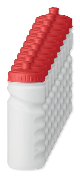 Pack of 10 GiftRetail MO9538 - SPOT EIGHT - Ergonomic BPA-Free 500ml Sports Water Bottle