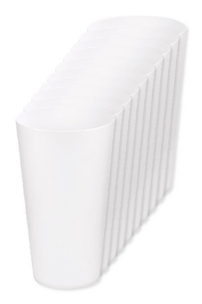 Pack of 100 GiftRetail MO9907 - FESTA LARGE - Eco-friendly and Reusable 500ml - Festival/Party Cup