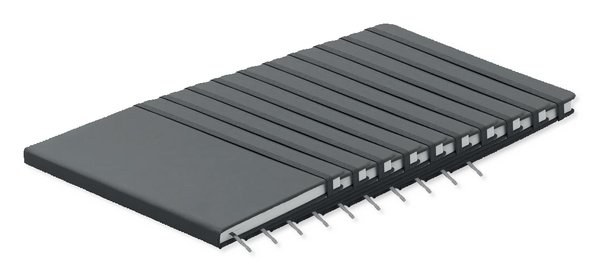 Pack of 100 GiftRetail MO1804 - ARCONOT Premium A5 Notebook with Elastic Closure