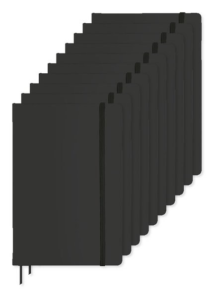 Pak van 10 GiftRetail AR1804 - ARCONOT A5 notitieboekje