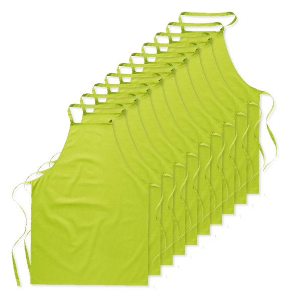 Pak van 100 GiftRetail MO7251 - KITAB Veelzijdige Katoenen Keukenschort voor Dagelijks Gebruik