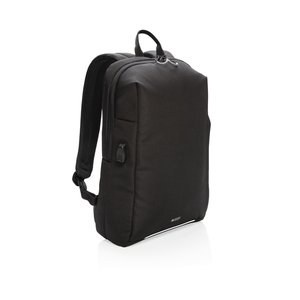 Swiss Peak P763.16 - Swiss Peak AWARE™ RFID and USB A laptop rugzak