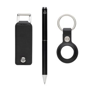 Swiss Peak P820.98 - SP Tula RCS-gecertificeerde rPU 3-delige luxe geschenkset