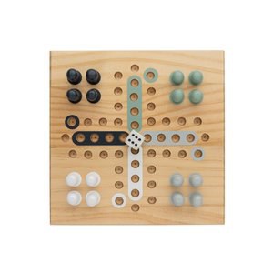 XD Collection P940.27 - Claire wooden Ludo game