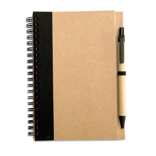 SONORA PLUS Notitieblok en balpen - GiftRetail IT3775
