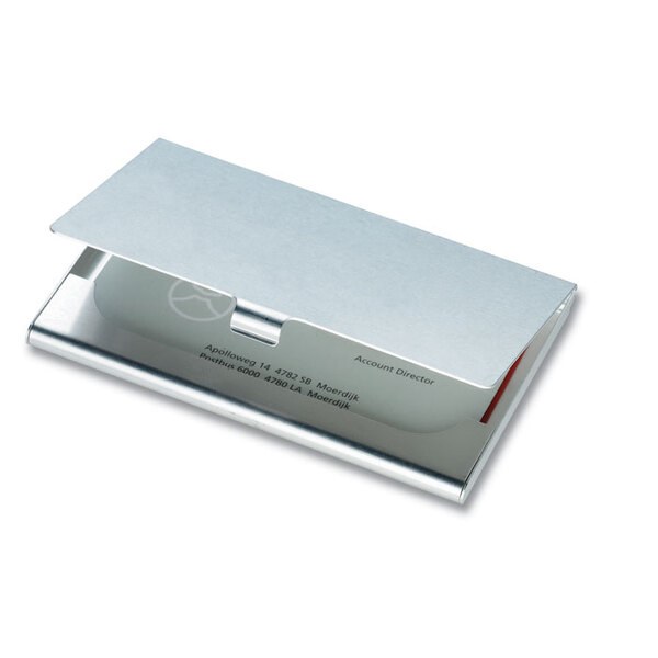 EPSOM Aluminium visitekaarthouder - GiftRetail KC2225