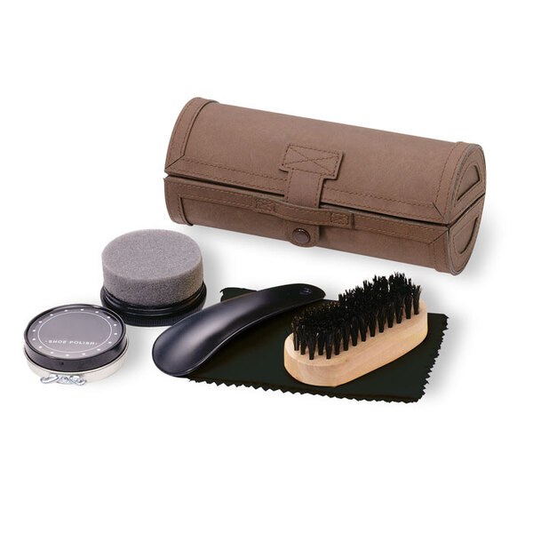 GENTLEMAN Luxe Schoenverzorgingsset voor Glanzende Schoenen - GiftRetail KC2231