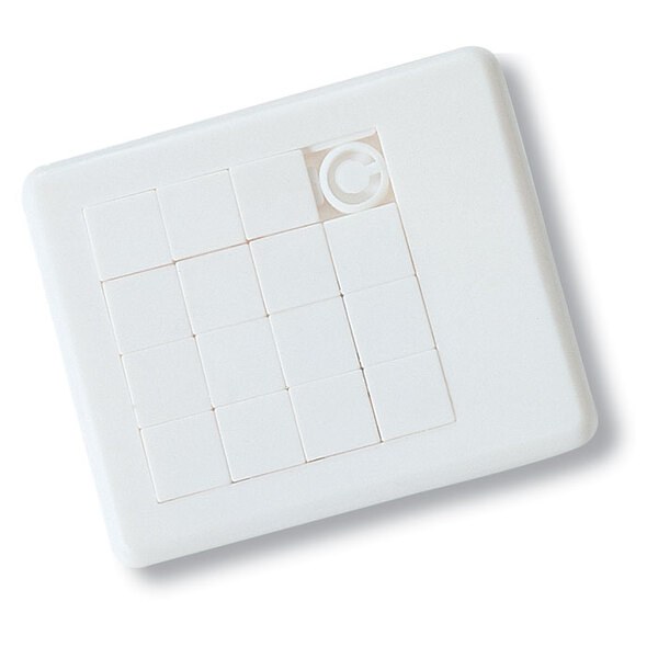 DIVER Kunststof schuifpuzzel - GiftRetail KC4861
