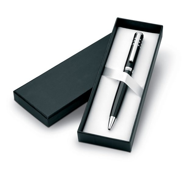 OLYMPIA Balpen met drukmechanisme - GiftRetail KC6652