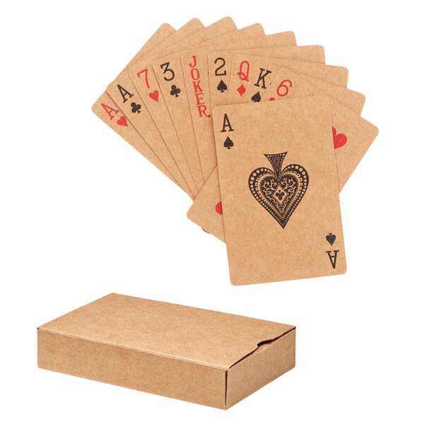 ARUBA + Speelkaarten van recycled papie - GiftRetail MO6201
