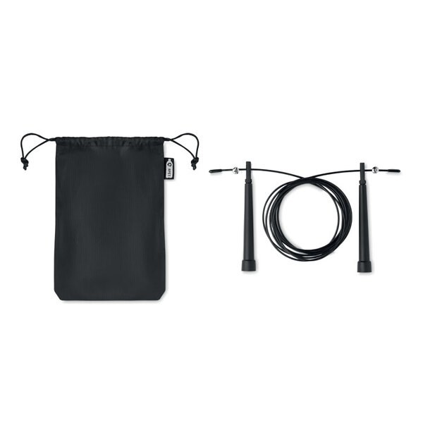 SNEL Speed jumping rope RPET pouch - GiftRetail MO6217