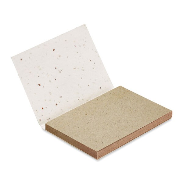 GROW ME Memoblok van groeipapier - GiftRetail MO6234