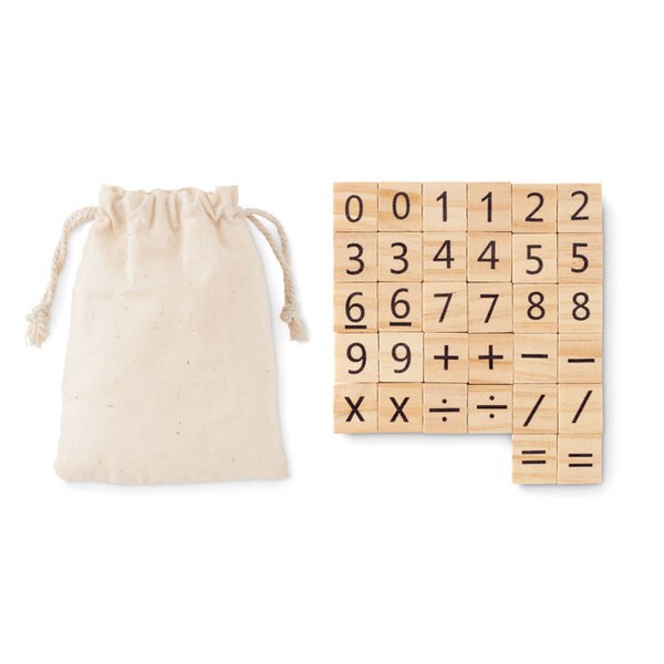 EDUCOUNT Educatief houten telspel - GiftRetail MO6398