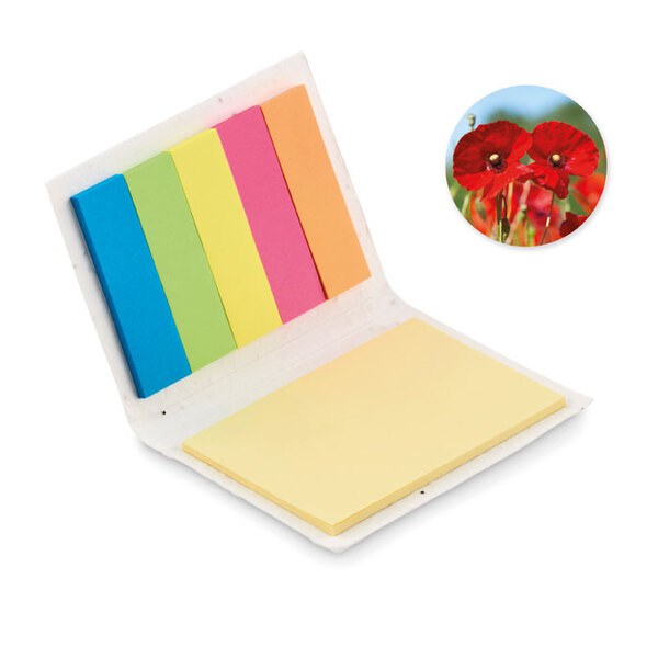VISON SEED Zaadpapier memoblokje - GiftRetail MO6510