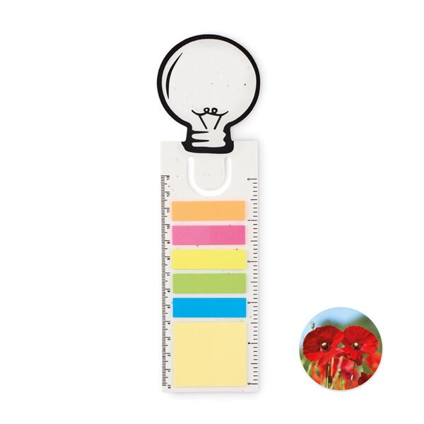 IDEA SEED Zaadpapier boekenlegger - GiftRetail MO6512