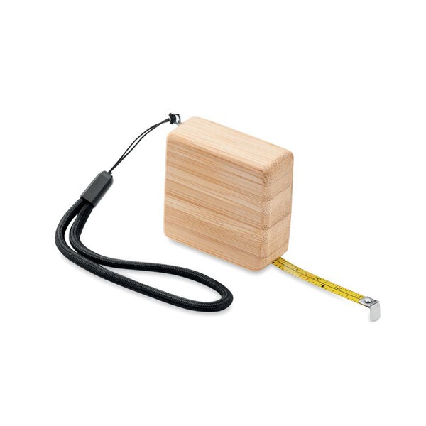 SOKUTEI Meetlint in bamboe 1m - GiftRetail MO6519