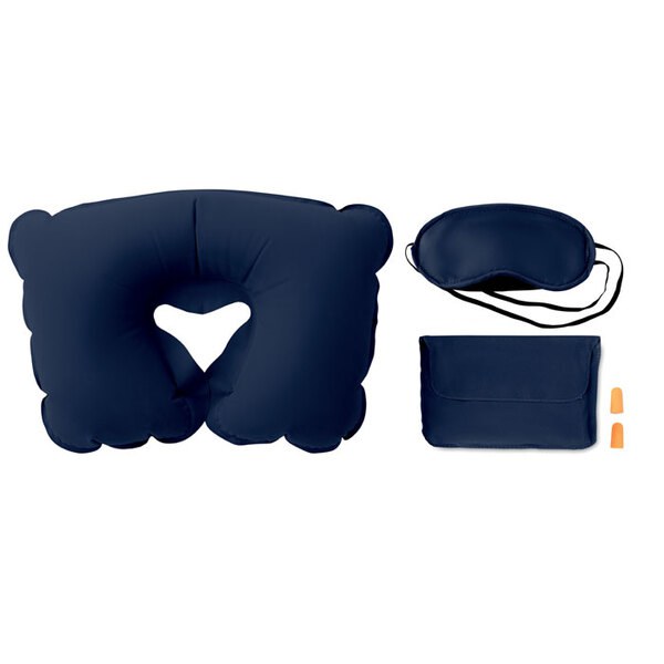 TRAVELPLUS Set kussen, oogmasker en oordopjes - GiftRetail MO7263