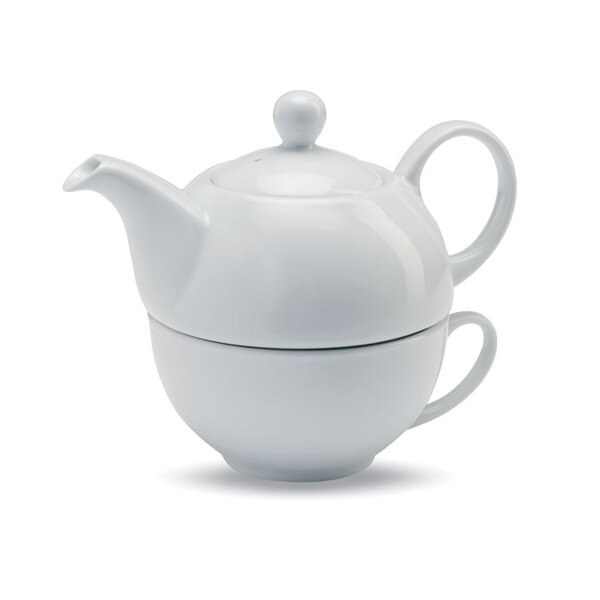 TEA TIME Theepot met kopje - GiftRetail MO7343