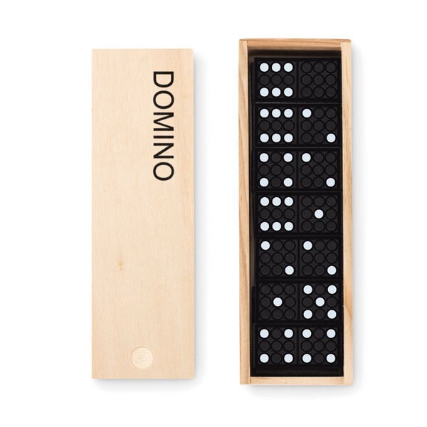 DOMINO Houten dominostenen - GiftRetail MO9188