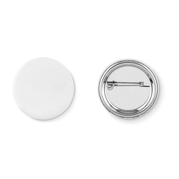 SMALL PIN Customizable Small Pin Button with Paper Inlay - GiftRetail MO9329