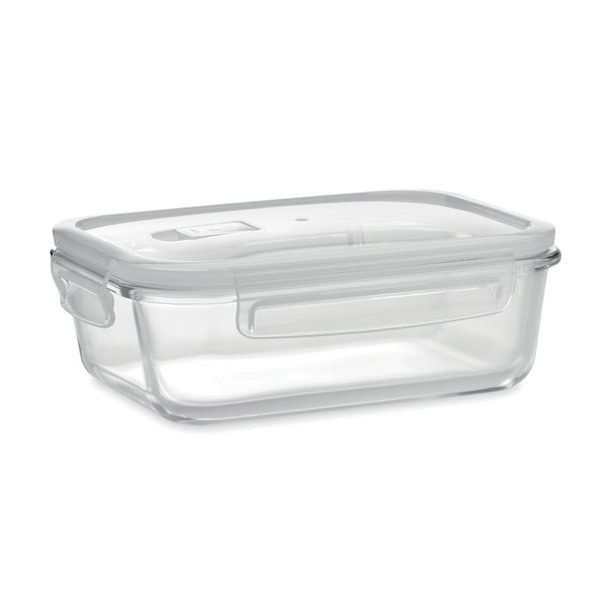 PRAGA LUNCHBOX Glazen lunchbox 900ml - GiftRetail MO9923