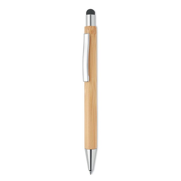 BAYBA Bamboe stylus balpen - GiftRetail MO9945