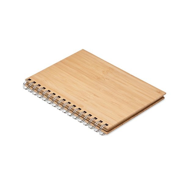 BRAM A5 notitieboekje van bamboe - GiftRetail MO6790