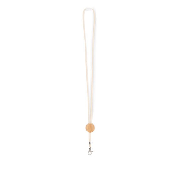 KARA Katoenen lanyard metalen haak - GiftRetail MO6830