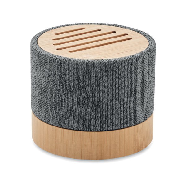 BOOL Speaker wireless Bamboo RPET - GiftRetail MO6847
