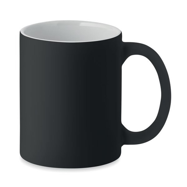 DUBLIN COLOUR Elegant Matt Finish Ceramic Mug 300ml - GiftRetail MO6849