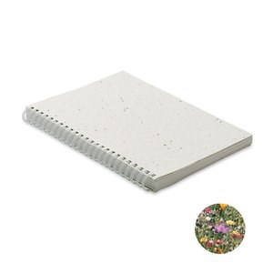 SEED RING A5 notitieboekje zaadpapier - GiftRetail MO2083