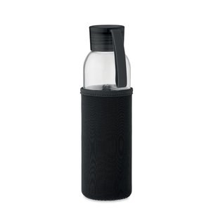 EBOR Eco-Friendly 500ml Recycled Glass Bottle with Pouch - GiftRetail MO2089