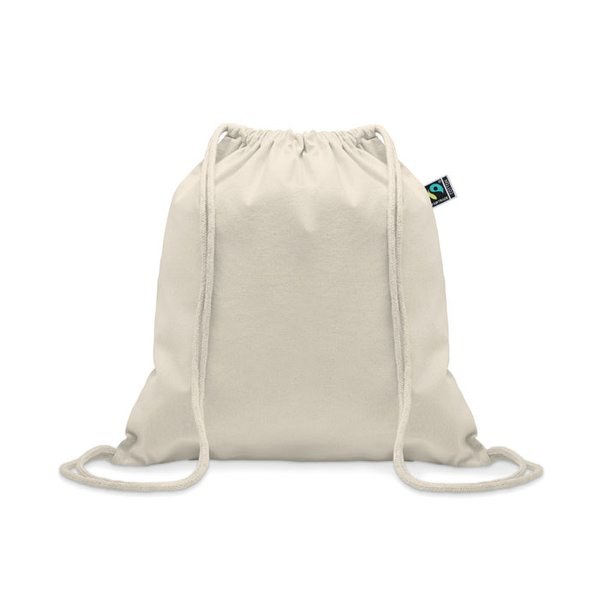 OSOLE DRAW Fairtrade rugzakje met koord - GiftRetail MO2096