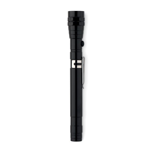 STRECH-TORCH Uitschuifbare alum zaklamp - GiftRetail MO8621