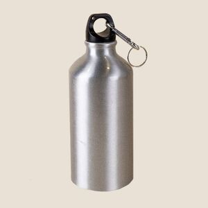 Goya 31028 - Aluminium Fles 500ml met Schroefdop en Karabijnhaak
