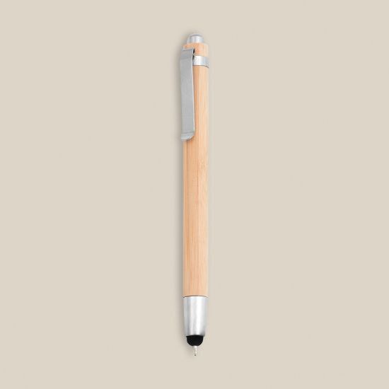 Goya 33517 - Bamboe en metalen pen met pointer BAMBOO