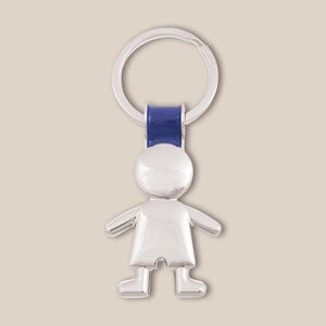 Goya 33078 - Metalen Sleutelhanger Jongen of Meisje in Zwarte Doos KINDER