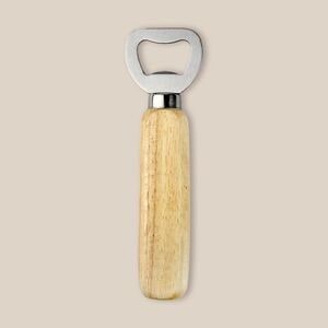 Goya 38042 - RVS opener met houten handvat OAK